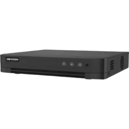 Hikvision iDS-7208HQHI-M1/T – 8-канален AcuSense DVR видеорекордер с AI разпознаване на хора и автомобили, 5MP Lite и H.265 Pro+