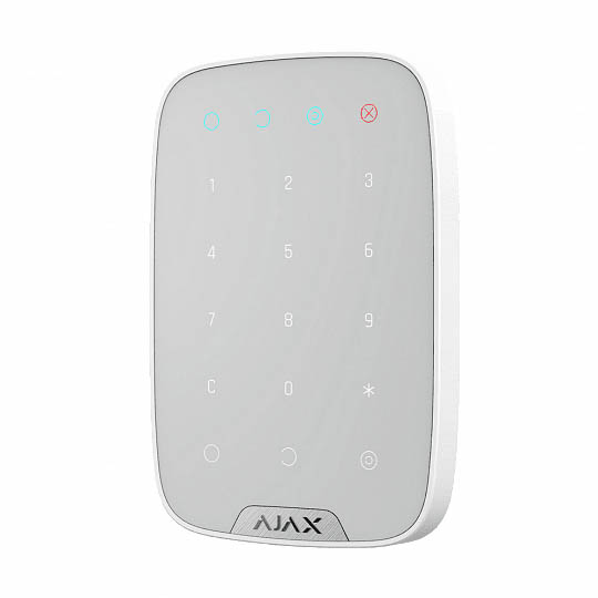Ajax KeyPad 8706.12.WH1 – Безжична клавиатура за управление на аларма ...