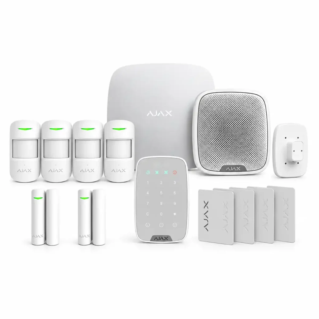 Ajax Home Security Pro 4G - пълен безжичен алармен комплект за дом, къща и вила