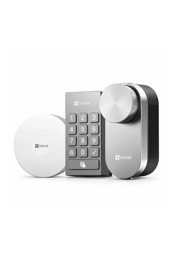 EZVIZ DL01 Pro Kit - Smart Lock комплект с клавиатура и A3-R200 Wi Fi/ZigBee хъб