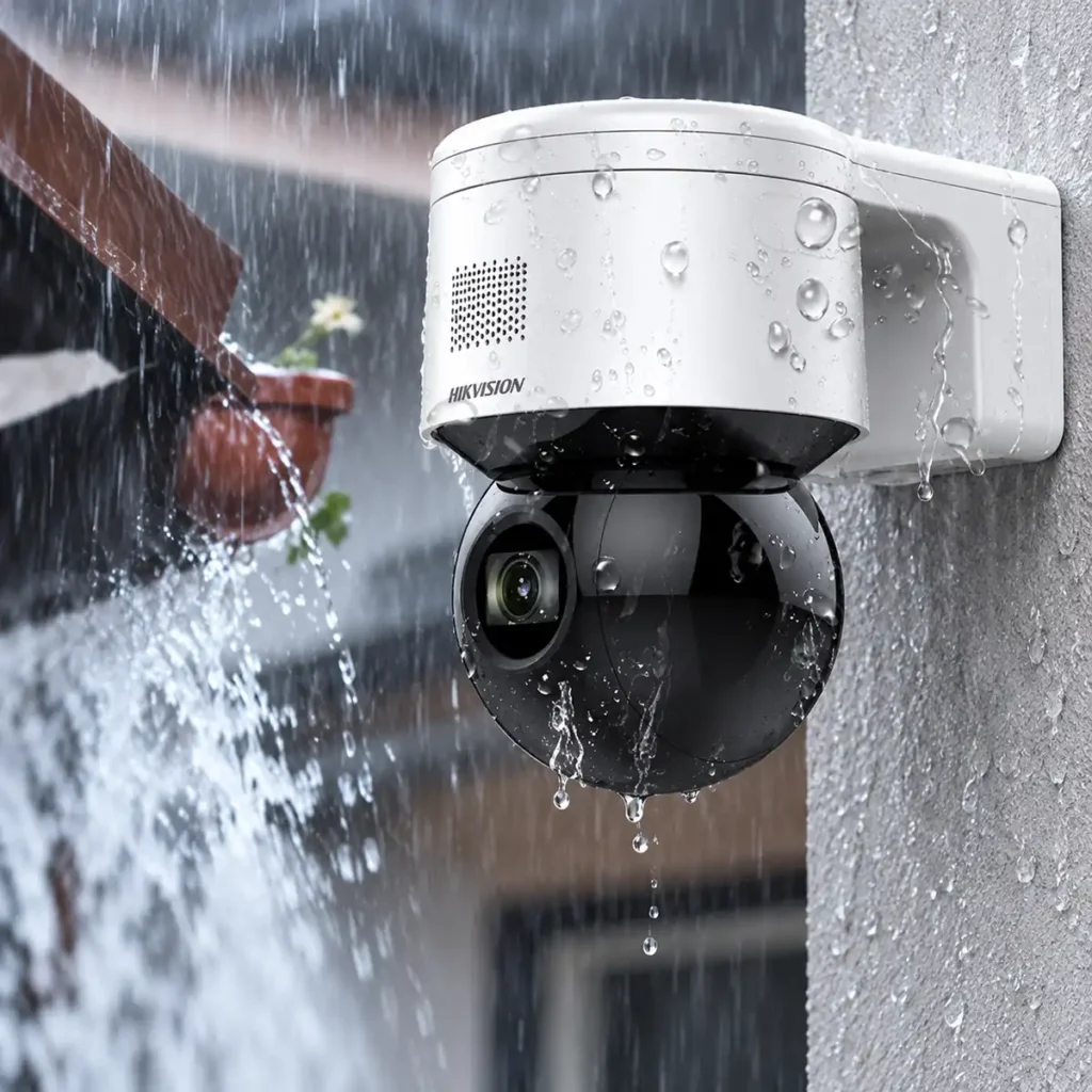 Hikvision DS-2DE3A404IWG-E/W – 4MP Wi-Fi/PoE PTZ IP камера с 4× оптичен zoom, DarkFighter и AI класификация