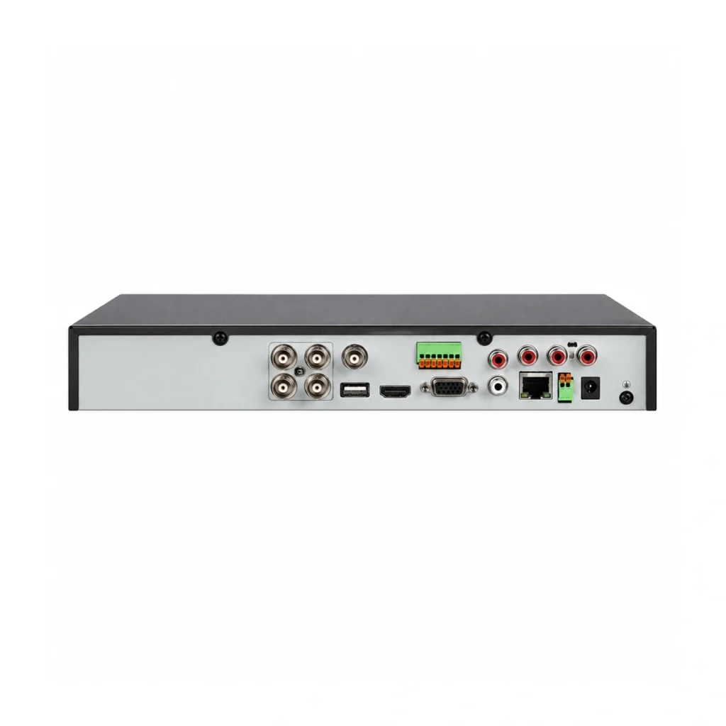Hikvision iDS-7204HUHI-M1/XT - 4-канален 8MP AcuSense DVR с лицево разпознаване и алармени входове