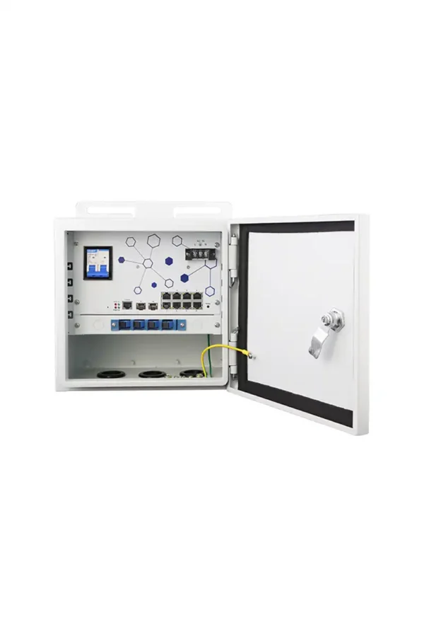 N-net QB3082SPGM-200 – външно IP55 L2 управляемо PoE табло с 8× Gigabit PoE до 30 W, 2× Gigabit SFP и PoE бюджет до 185 W