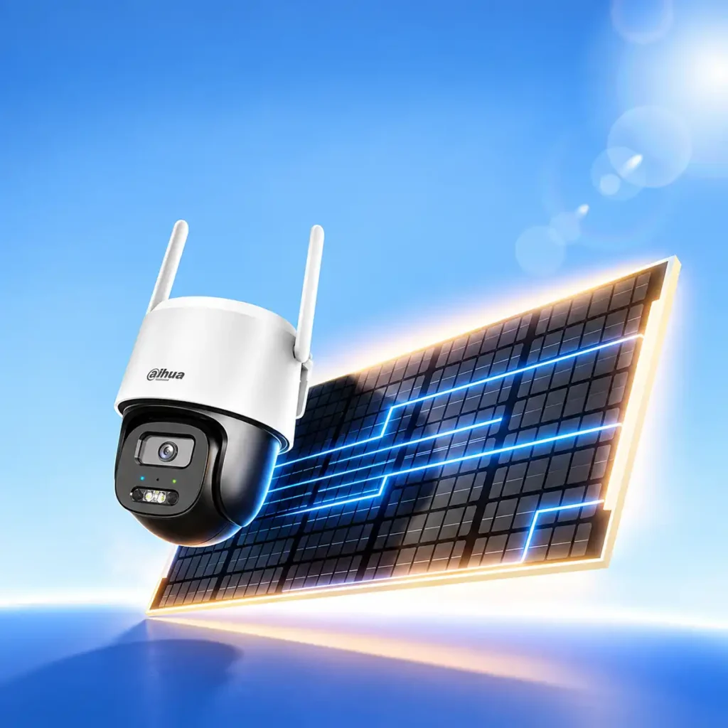Dahua APOLLO BP5E 5MP Wi-Fi соларна PT камера с 10 000 mAh батерия, AI детекция и цветно нощно виждане