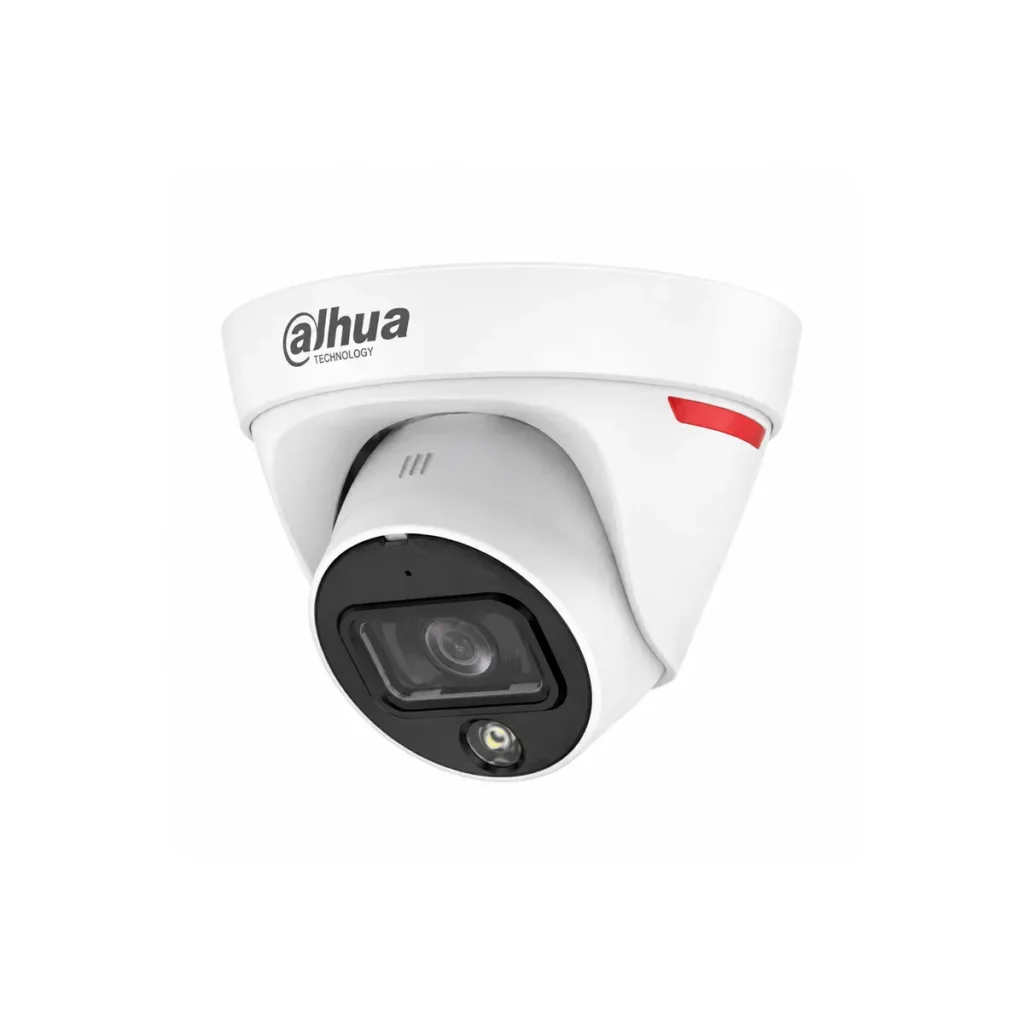 Dahua IPC-HDW1439T1-A-LED-0280B-PRO – 4MP WizColor Lite IP куполна камера, 2.8 mm, SMD+, микрофон, PoE