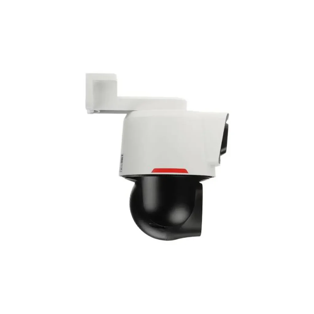 Dahua IPC-PTS2449C-4E3Z-S-PV-PRO – Двойна IP PTZ камера 6MP (4MP+2MP), WizColor, 6x хибриден Zoom, AI проследяване, цветно нощно виждане до 50 м, активна защита със сирена, PoE, IP66
