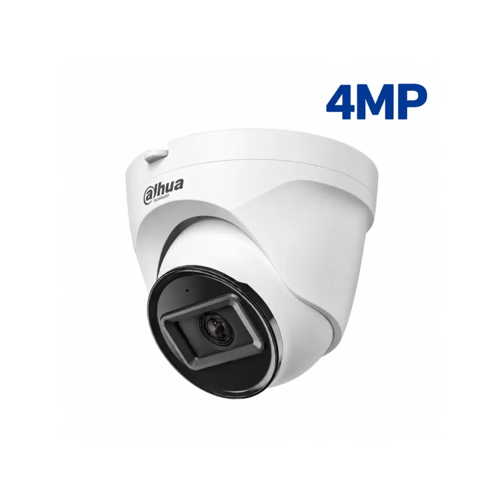 Dahua IPC-T1E40-A-0280B 4MP IP PoE камера с микрофон, 2.8 mm, IR 30 m, IP67