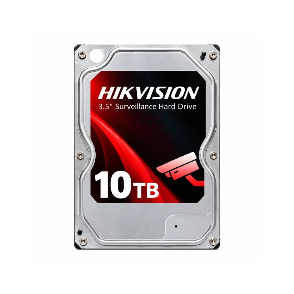 Hikvision DS100HKAI-VX1 10TB – хард диск за видеонаблюдение, NVR/DVR/XVR, 24/7