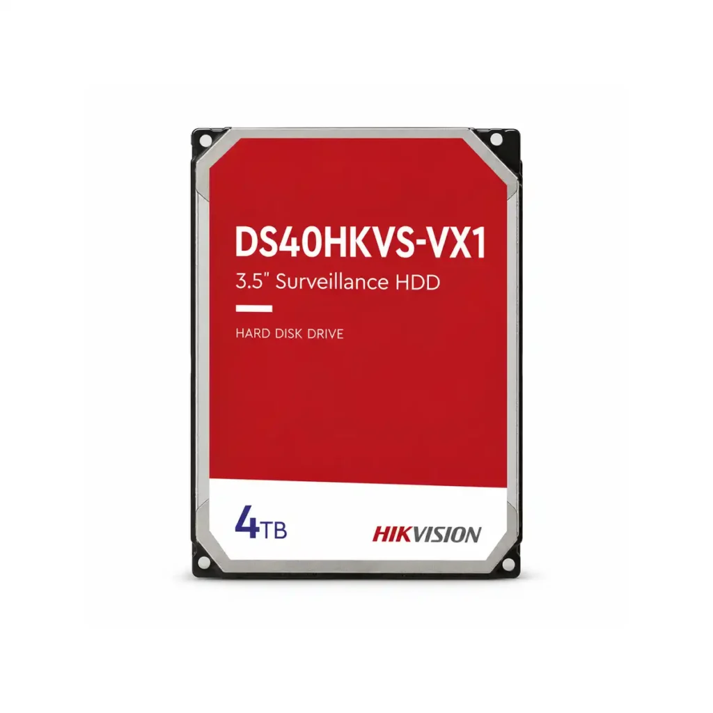 Hikvision DS40HKVS-VX1 4TB – хард диск за видеонаблюдение, NVR/DVR/XVR, 24/7