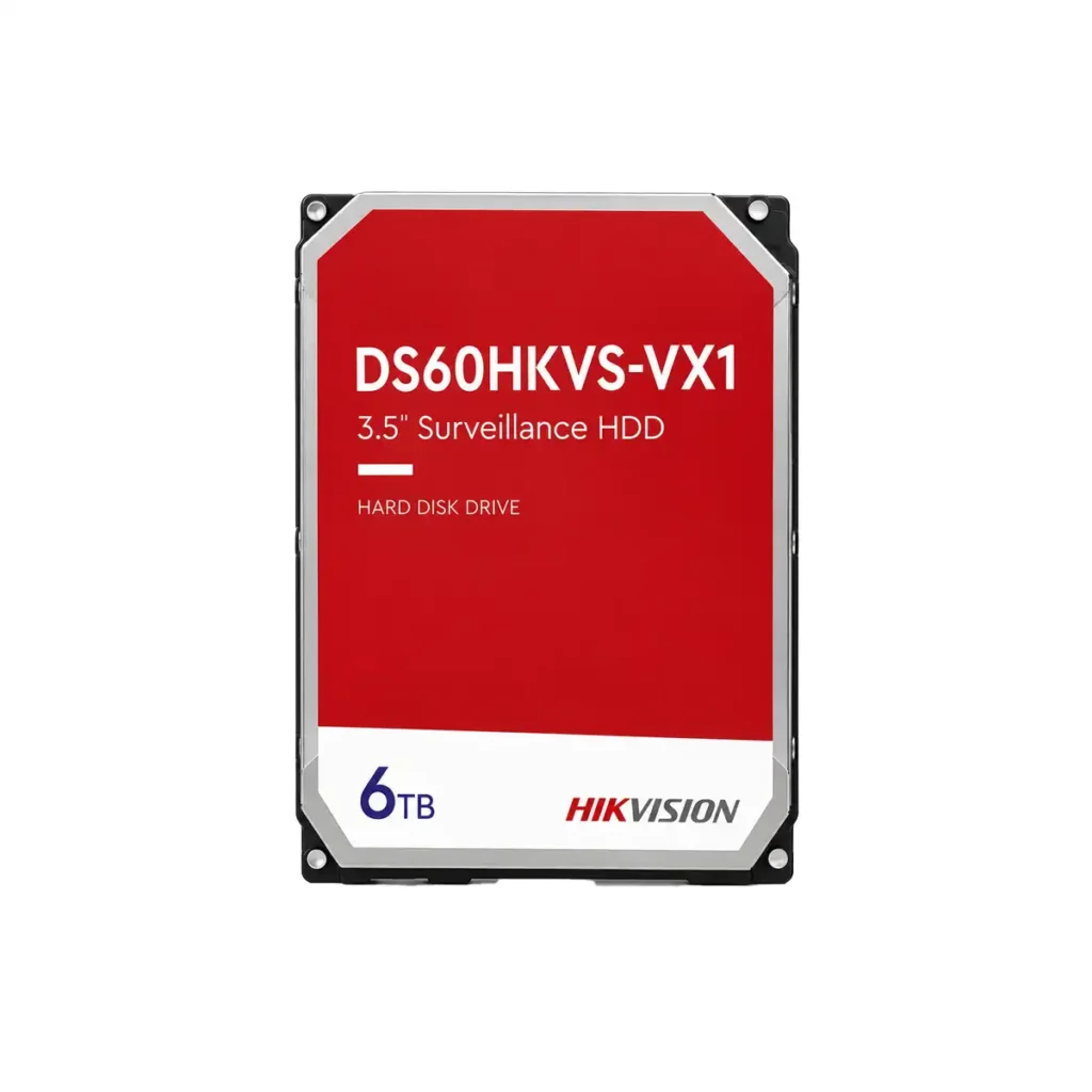 Hikvision DS60HKVS-VX1 6TB – хард диск за видеонаблюдение, NVR/DVR/XVR, 24/7