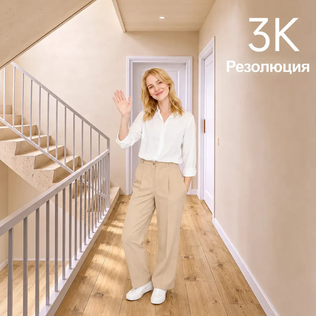 Шпионка за врата Imou VD1 5MP с Wi-Fi 6, 4.3″ екран, AOV 24/7, AI засичане на хора и батерия 4800 mAh