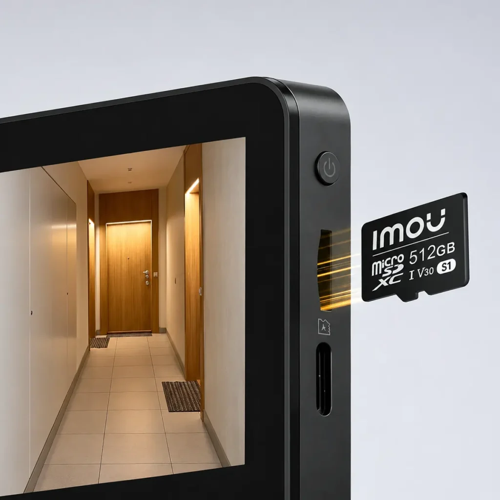 Шпионка за врата Imou VD1 5MP с Wi-Fi 6, 4.3″ екран, AOV 24/7, AI засичане на хора и батерия 4800 mAh
