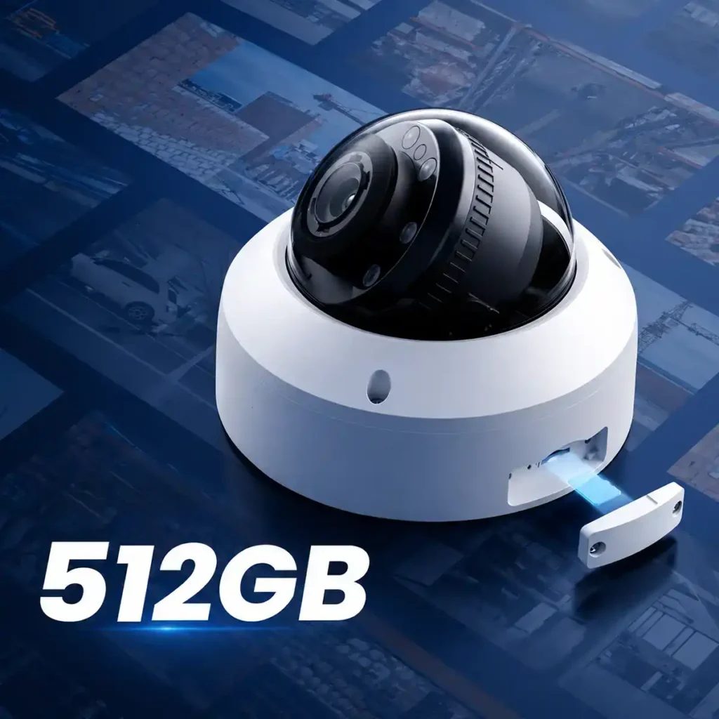 Reolink RP-PCV8MZ 8MP 4K PoE вандалоустойчива куполна камера с 5x оптично увеличение, AI анализ и цветно нощно виждане