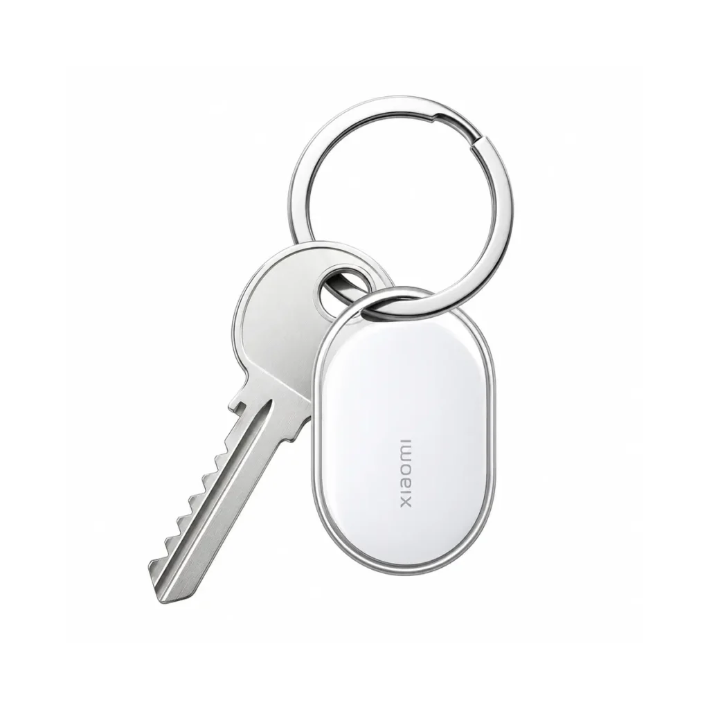 Bluetooth тракер Xiaomi Tag за ключове, багаж и вещи, Apple Find My и Google Find Hub, IP67, бял